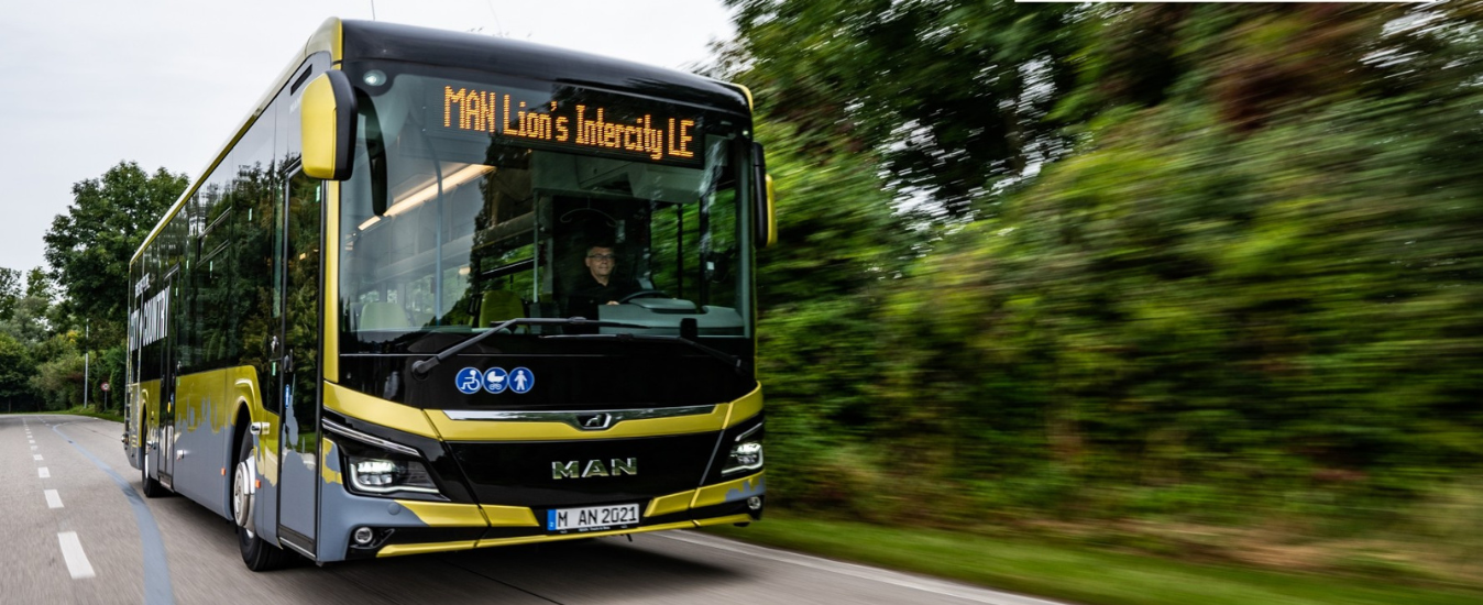Взгляд притягивающий дизайн: Новый MAN Lion\’s Intercity LE низкопольный автобус стал победителем награды iF Design 2022