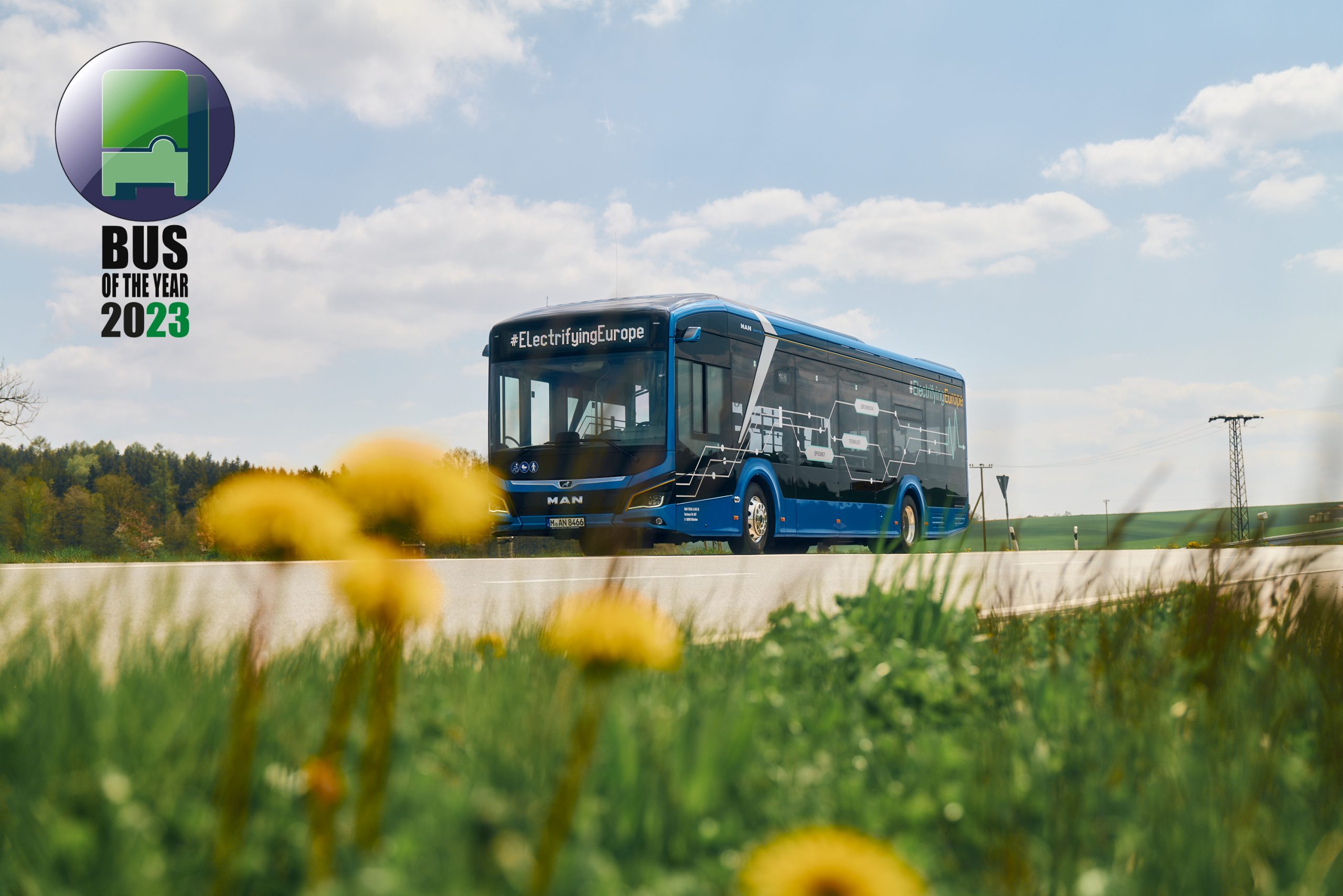 Elektrifikuojantis Europą ir pripažintas geriausiu autobusu: „MAN Lion‘s City E“ tapo „Metų autobusu“ (angl. Bus of the Year)
